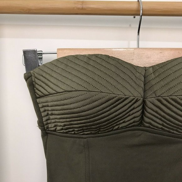 Seafolly Olive Green Swimsuit One Piece Halter - Picture 4 of 12